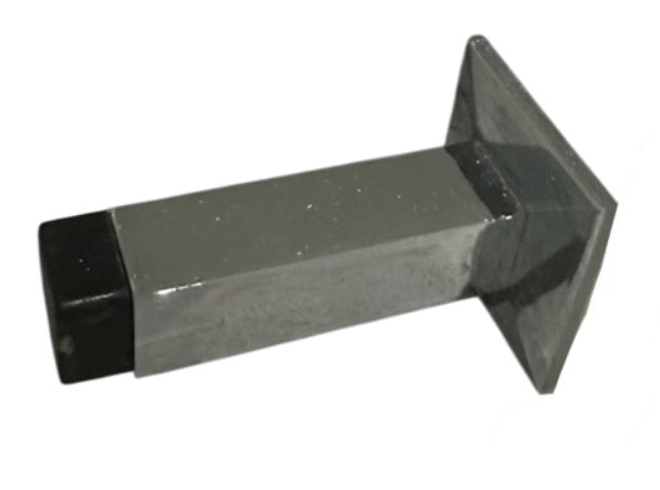 Zentri 3170 Square Door Stop — Chrome