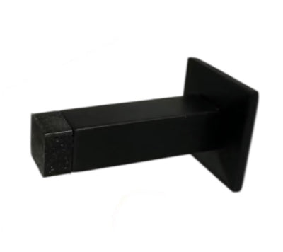 Zentri 3170 Square Door Stop — Matt Black