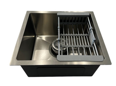 Zentri 4540 Single Bowl Sink with Basket