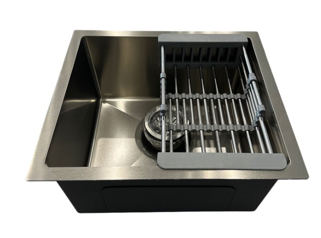 Zentri 4540 Single Bowl Sink with Basket